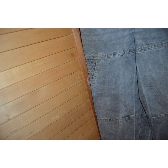 Vintage Jeans Guess Georges Marciano Gray with Gold Thread High Waist - Picture 6 of 7